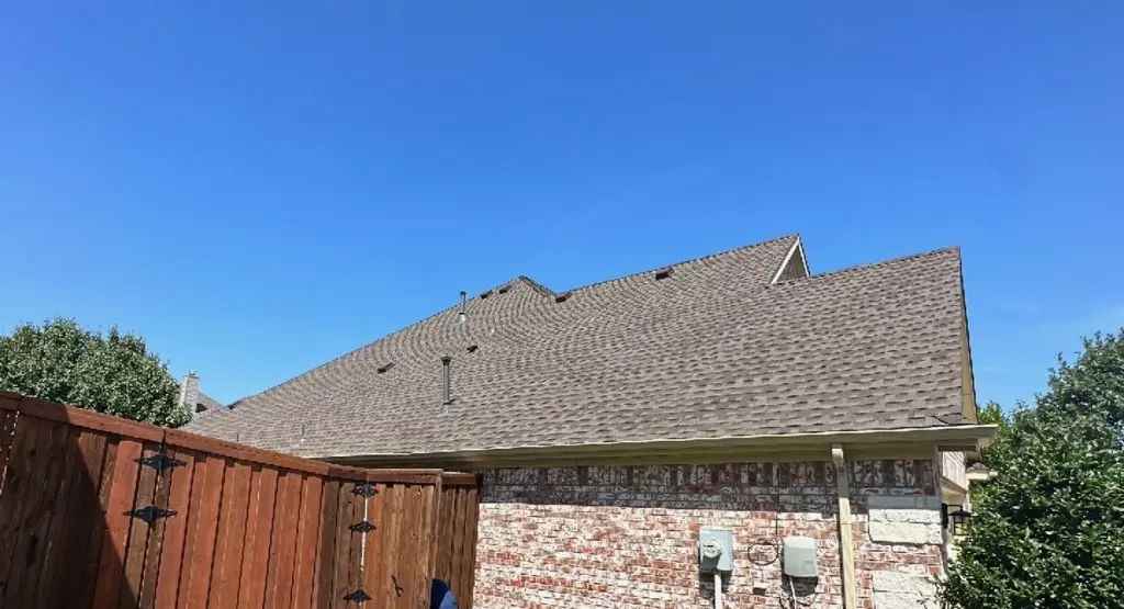 Completed roof replacement project in Lino Lakes